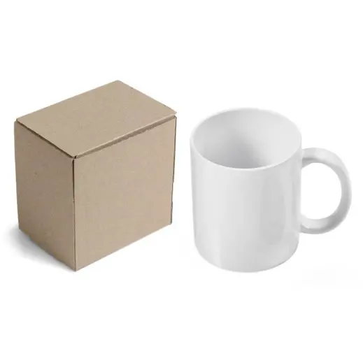 Blank Canvas Mug in Bianca Custom Gift Box Unbranded